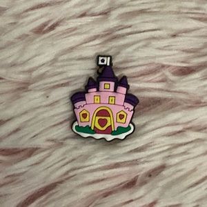 Princess Castle Croc Charm
